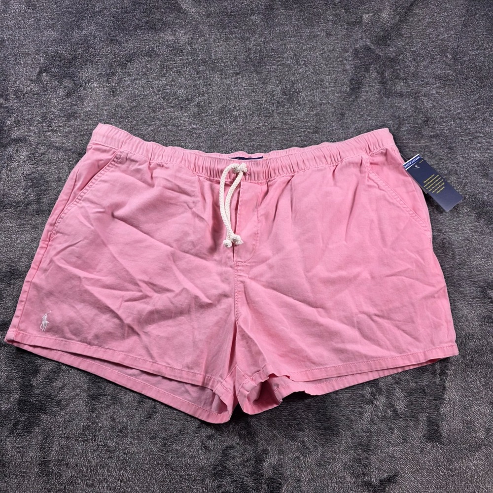 Polo Ralph Lauren Drawstring Cotton Twill Shorts Womens XL Lounge Relax Beach
